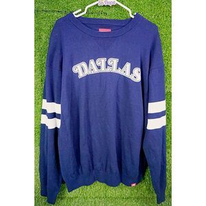 Sportiqe Dallas Cowboys Football Sweater - Men's Size XXL